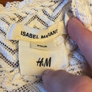 Isabel Marant pour H&M Lace Top Size 10